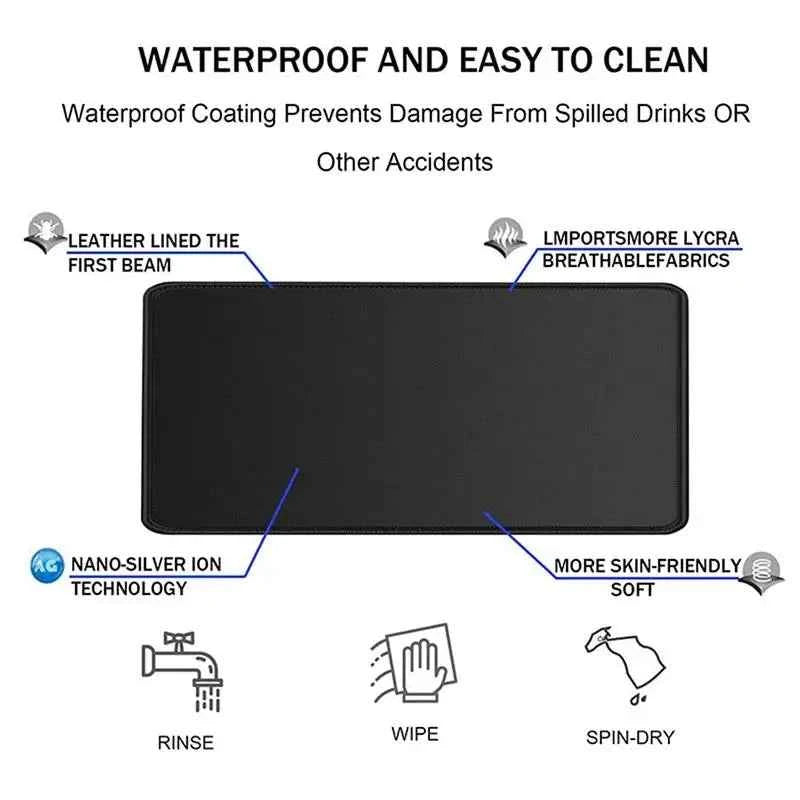 Anime Pokemon Desk Mat Mousepad - Gaming Mouse Pad for Computer Desks Office Accessories Keyboard Gaming Fan Art