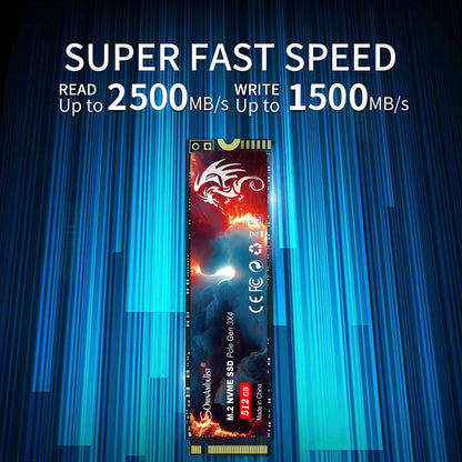 Unidad de estado sólido interna para ordenador portátil y de escritorio M2 SSD NVMe 256GB 512GB 1TB 128GB M.2 NMVe 2280 PCIe 3,0