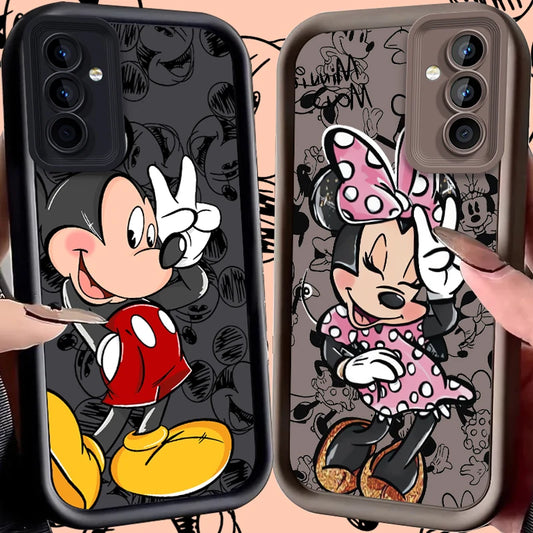 Disney Mickey Case for Samsung Galaxy S24 S23 S22 S21 Ultra Plus S20