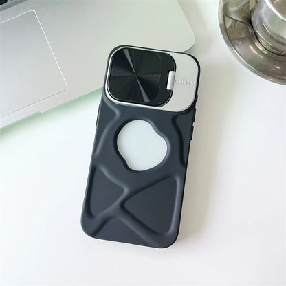 ChicShield Magnetic Case for iPhone 17Air 11 12 13 14 15 16 17 Pro Max Plus - Lens Protection Stand with Magsafe Silicone Cover