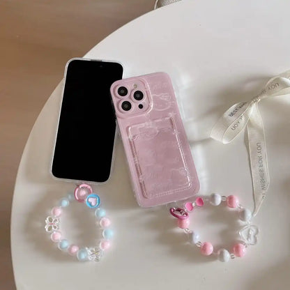 Cute Cartoon Role Phone Case for IPhone 11 12 13 14 15 Pro Max X XR XS 7 8 Plus Soft Tpu Wallet Cover Card Holder