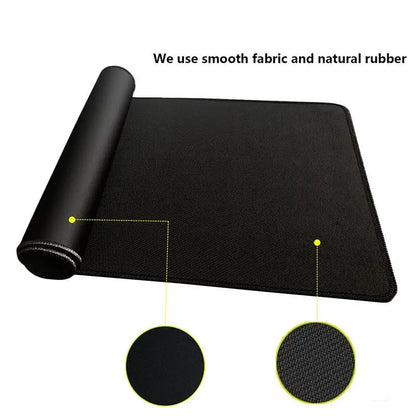 Anime Kawaii Demon Slayer Kokushibo Game Large Mouse Pad PC Accessories Anti Slip Keyboard Rubber Mousepad Office Soft Table Mat