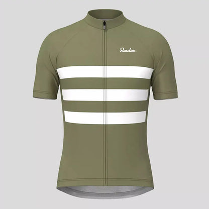 Spandex Cycling Clothing Raudax High Elasticity Short Sleeve Ropa Ciclismo Summer Men Top Jersey Bike Shirts Uniform Cycling Kit