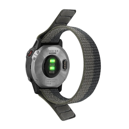 22mm 26mm QuickFit Nylon Loop Strap For Garmin Tactix 7 AMOLED Delta Bravo Band For Garmin Fenix 7X 6 PRO 5 3 Braided Watchbands