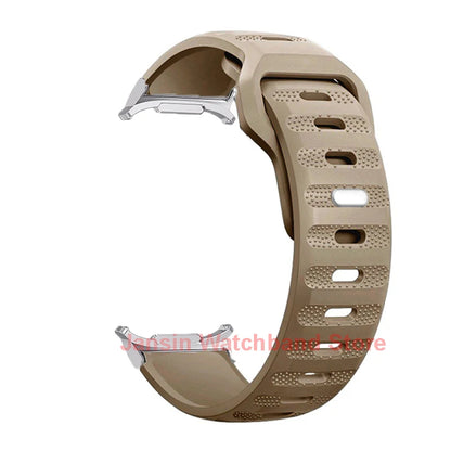 Silicone Strap For Samsung Galaxy Watch Ultra 47mm Watch Band Soft Sport Bracelet Breathable Wristband For Samsung Galaxy Ultra