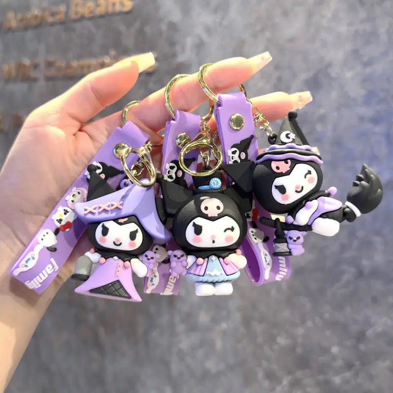Rebel Kuromi Charm Keychain