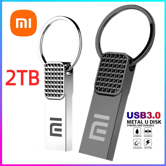 Xiaomi 2TB Flash Drives Original USB3.0 U Disk OTG 2-IN-1 Metal High Speed Pendrive Portable WaterProof Type-C Memoria USB Stick