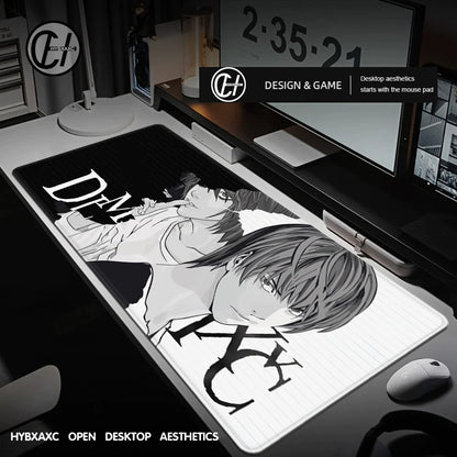 DEATH NOTE Mousepad INS Tide Large Thickened Mouse Pad Oversized Gaming Keyboard Notebook Table Mat for PC Computer Table