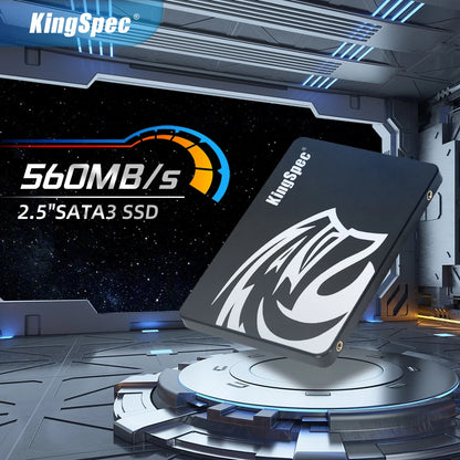 Disco duro KingSpec SATA SSD de 128gb, 256gb, 512gb, 1TB, discos SATA3, disco duro interno para ordenador portátil, disco duro HDD para PC