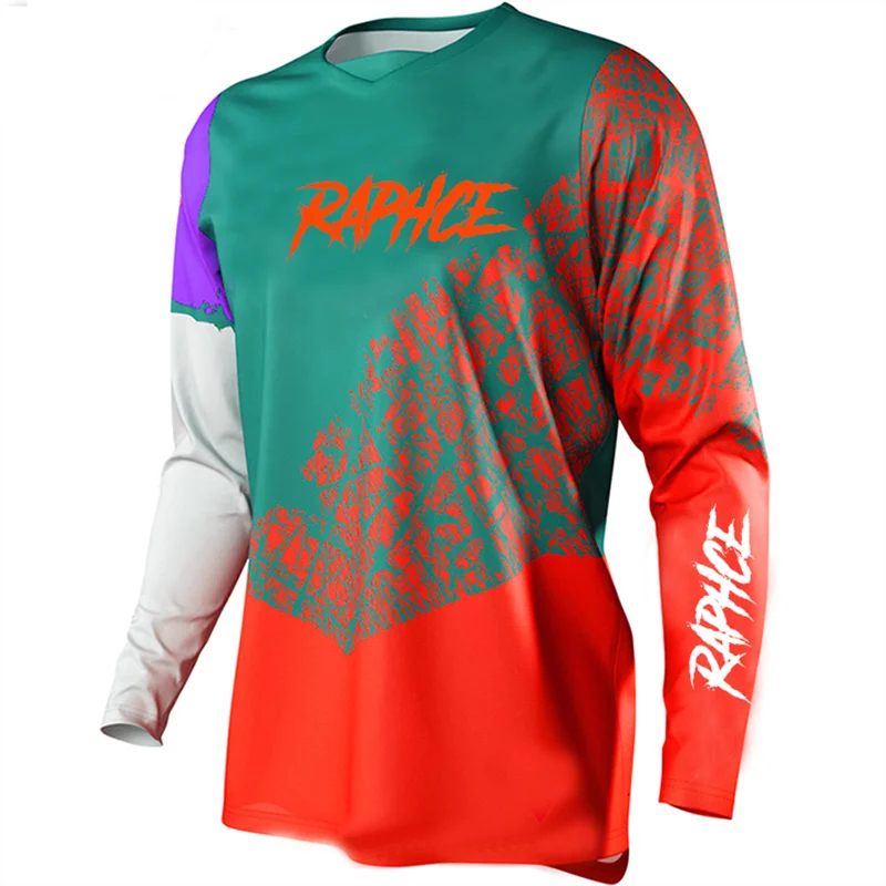 Mountain Bike Off Road Motorcycle Riding Suit Speed Dry Long Sleeve