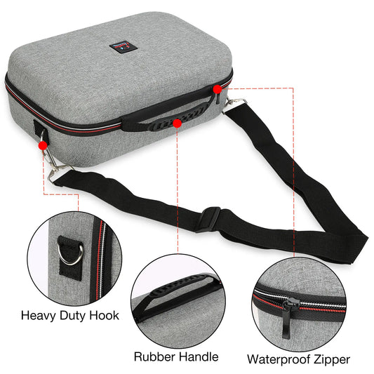 Carrying Storage Case Compatible with Nintendo Switch/Switch OLED Model, Switch Case with Protective Travel Carrying Bag