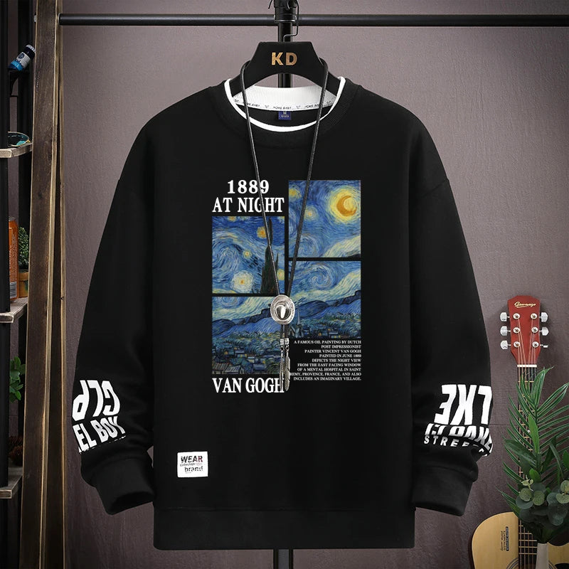 Unleash Your Inner Artist: Van Gogh’s Starry Night Streetwear Tee