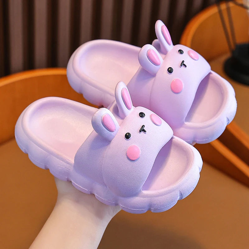 Sandals Children's Slippers Boys Girls Cartoon Non-slip Soft Soles for Small Children Indoor Bathroom Shoes