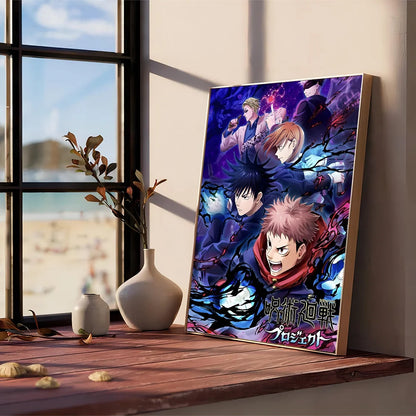 Jujutsu Kaisen Good Quality Prints and Posters Whitepaper Sticker DIY Room Bar Cafe Aesthetic Art Wall Painting