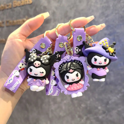 Rebel Kuromi Charm Keychain