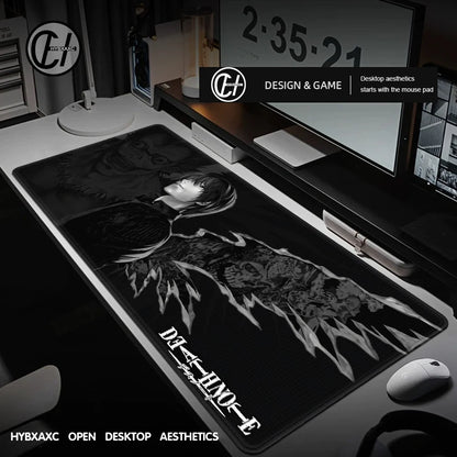 DEATH NOTE Mousepad INS Tide Large Thickened Mouse Pad Oversized Gaming Keyboard Notebook Table Mat for PC Computer Table
