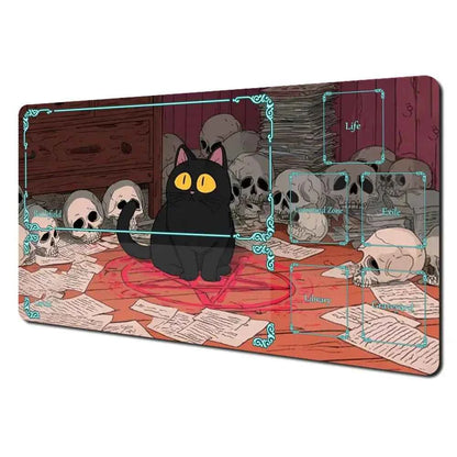 Cut cat Mouse Pad The Magic Gathering Playmat Mousepad for MTG TCG Office Desk Mat for Work Game Mini PC Laptop Cute Rug Carpet