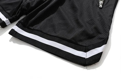 Summer Basketball Shorts Male Casual Sports Shorts Mesh Fitness Short Trousers Breathable Five Points Pant Y2k Running Clothing