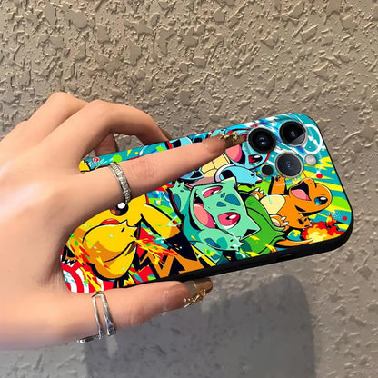 Animated Pokémon Design Phone Case for Apple iPhone 17 Pro Max