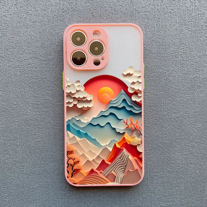 Printing Landscape Phone case For iPhone 15 14 7 8 Plus XS X XR 14 13