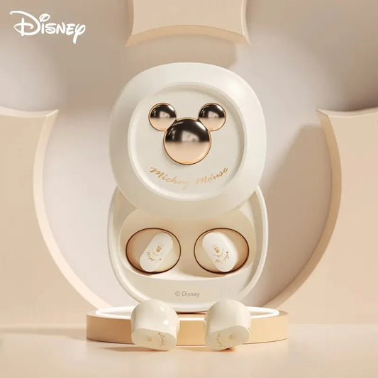 Disneyy D68 Mickey Bluetooth 5.3 Wireless Earphones HIFI Stereo Sound HD Call Headsets Long Endurance Noise Reduction Headphones