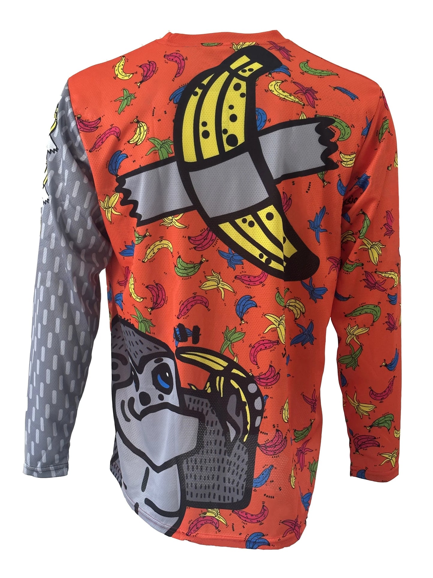 Men's Quick Dry Breathable Moisture Wicking Long Sleeve MTB Shirt Downhill Biking Riding Sports cycling jersey