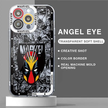 Movie characters Phone Case for iPhone 16 Pro 15 12Pro Max 13 14 Plus 7 8 XS SE 11 16Plus Angle EYE Cover Shell Capa
