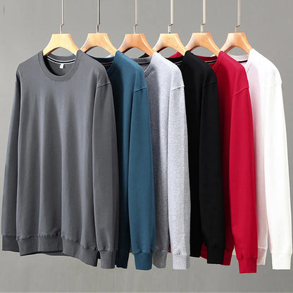 Solid Color Sweatshirts Men 10XL Plus Size Sweatshirt Spring Autumn Tracksuit Men Solid Pullover Big Size 10XL