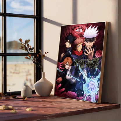 Jujutsu Kaisen Good Quality Prints and Posters Whitepaper Sticker DIY Room Bar Cafe Aesthetic Art Wall Painting