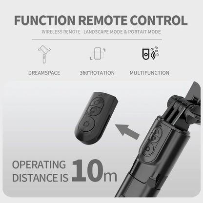 Gimbal Stabilizer Selfie Stick Tripod with Fill Light  Wireless Bluetooth for HUAWEI Xiaomi IPhone 13 Cell Phone Smartphone