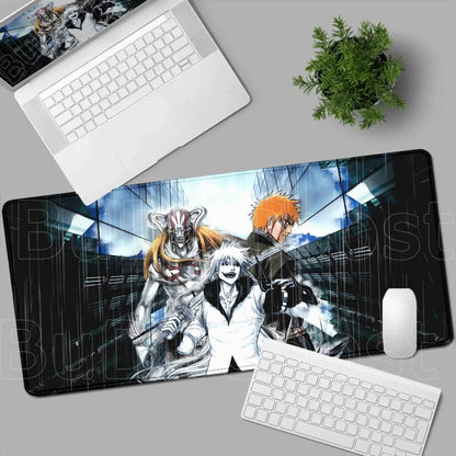 Super Cool Anime BLEACH Large Mouse Pad Laptop Gaming Cabinet Pc Keyboard Computer Desk Mat 900x400mm Gamer Accessories Mousepad