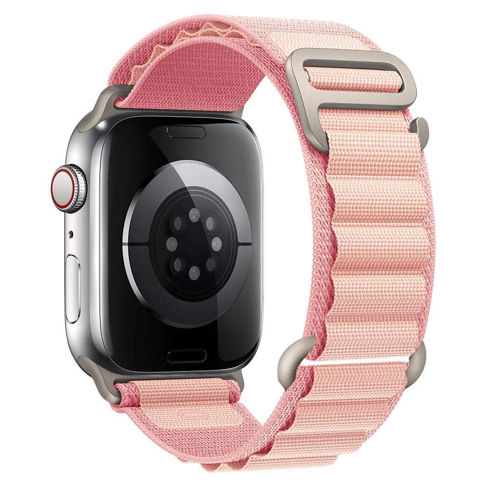 Alpine Loop For apple watch Ultra 2 band 49mm 45mm 44mm 40mm 41mm 38mm 42mm Nylon bracelet iwatch series 9 5 4 3 6 7 8 se strap