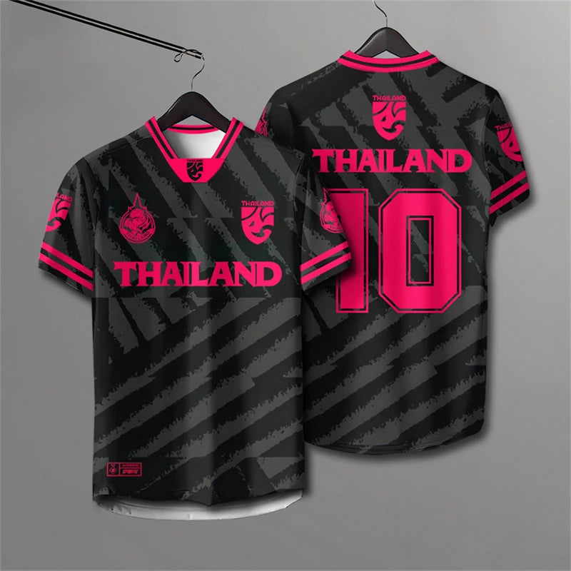 Elephant Print 3D Rugby T-Shirt