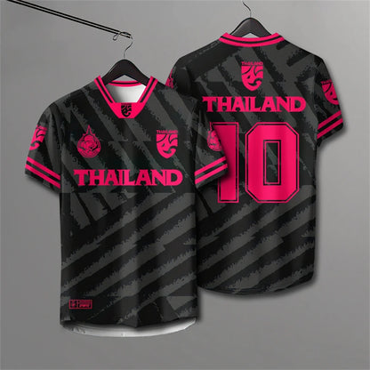 Elephant Print 3D Rugby T-Shirt