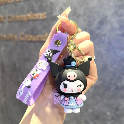 Rebel Kuromi Charm Keychain