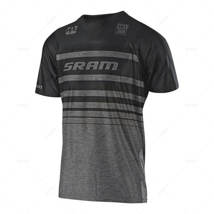 Cycling Bike Shirts New Sram Downhill Jerseys Long Short Sleeves MTB Offroad DH Motorcycle Jersey Motocroswear Bicycle Clothing