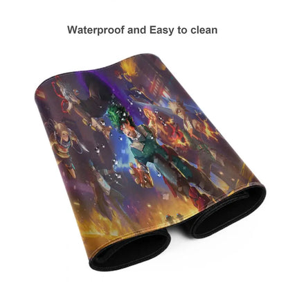 Academia Deku Anime My Hero Mouse Pad Gaming XL New Custom Large Mousepad XXL Mouse Mat Office Anti Slip Carpet Mice Pad