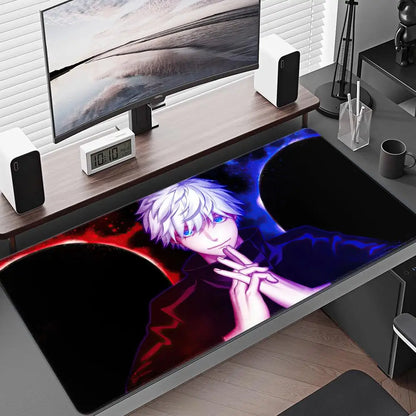 Satoru Gojo Anime Boy Mousepad Anime Mouse Pad Gamer XL Computer HD Home Mousepad XXL Mouse Mat Non-Slip