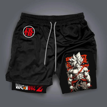 Official DragonBall Anime Suitable for Project Sports Badminton Anime Gender-Free Kei Style Retro Breathable Quick-Drying Shorts