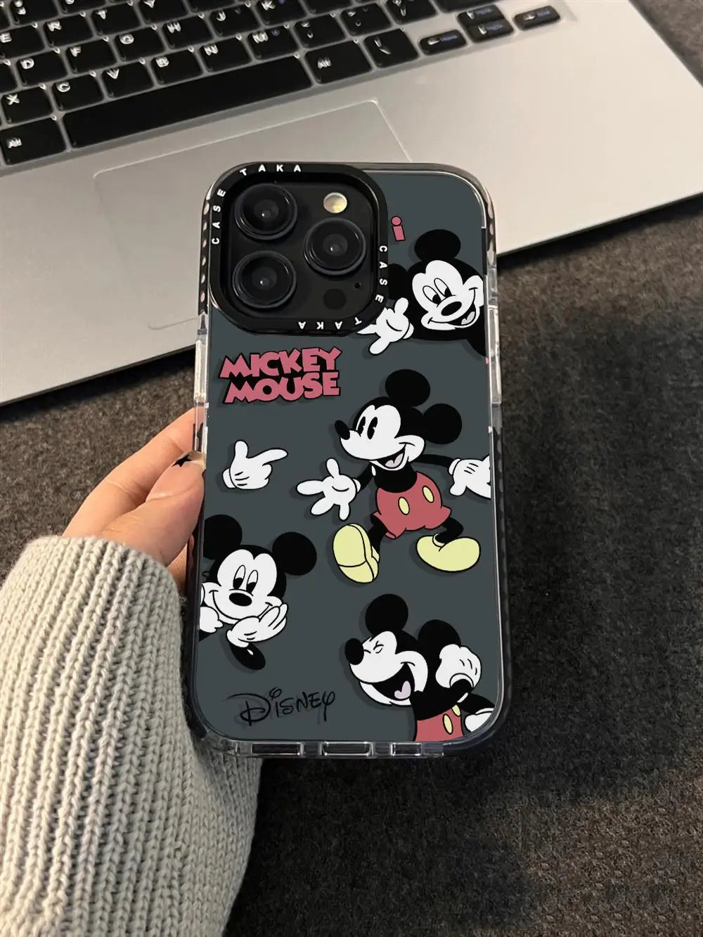 Mickeyy Minniee Mouses Happy Phone Case For iPhone 15 14 13 12 11 Pro Max 7 8 Plus XR XS MAX Y2K Cute Back Cover