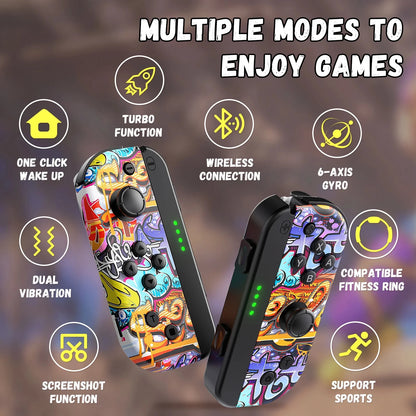 JoyPad Switch Controller FOR Nintendo Switch/Lite/OLED Wireless Bluetooth Gamepad Joystick with Turbo Function Double Vibration