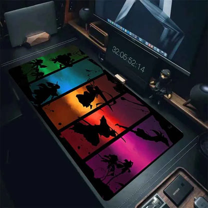 XXL Anime BLEACH Large Mouse Pad Gamer Cabinet Pc Keyboard коврик для мыши Computer Desk Mat 90x40CM Gaming Accessories Mousepad