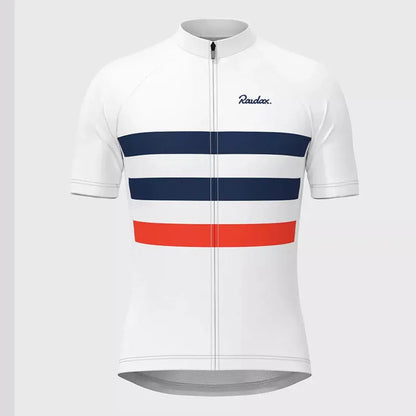Spandex Cycling Clothing Raudax High Elasticity Short Sleeve Ropa Ciclismo Summer Men Top Jersey Bike Shirts Uniform Cycling Kit