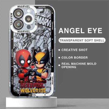 Movie characters Phone Case for iPhone 16 Pro 15 12Pro Max 13 14 Plus 7 8 XS SE 11 16Plus Angle EYE Cover Shell Capa
