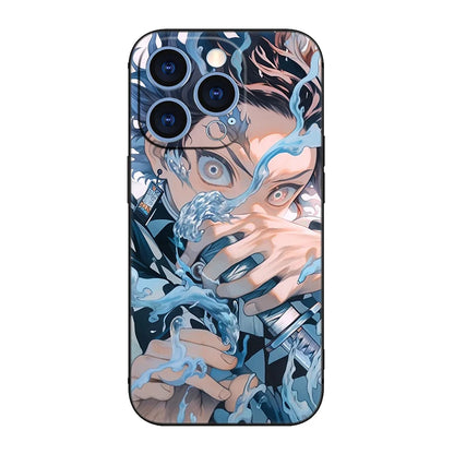 Anime Black Phone Case For Samsung Galaxy S24 Ultra,S23 Plus,S21 FE,S22 Ultra,S20 FE 5G,S10E,S10 Lite,S9 Plus Cover