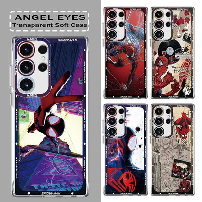 Movie characters spidy man Phone Case for Samsung Galaxy A10s A04 A03 Core A31 A30 A03 A02 A05s A20s A51 A03s A71 A50 Cover