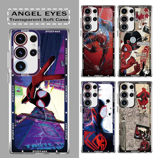 Movie characters spidy man Phone Case for Samsung Galaxy A10s A04 A03 Core A31 A30 A03 A02 A05s A20s A51 A03s A71 A50 Cover