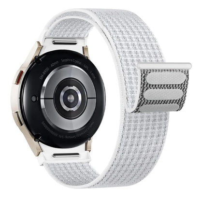 Band For Samsung Galaxy Watch 7/6/4/classic/5 pro 44mm 40mm wrist No Gaps Nylon sport loop correa bracelet Galaxy Watch 7 Strap