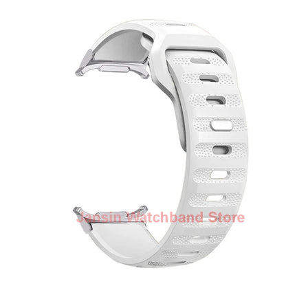 Silicone Strap For Samsung Galaxy Watch Ultra 47mm Watch Band Soft Sport Bracelet Breathable Wristband For Samsung Galaxy Ultra