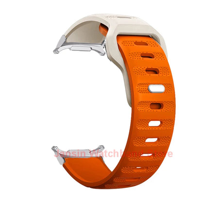 Silicone Strap For Samsung Galaxy Watch Ultra 47mm Watch Band Soft Sport Bracelet Breathable Wristband For Samsung Galaxy Ultra